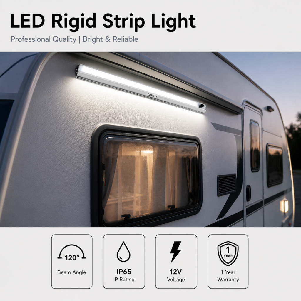 led rigid bar 6led 12cm with switch