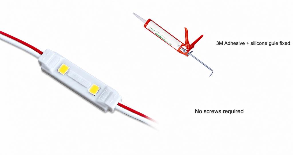 led mini module – 2 chip / 120° / 0.24w / 12v / various colours / ice white / 3 year warranty