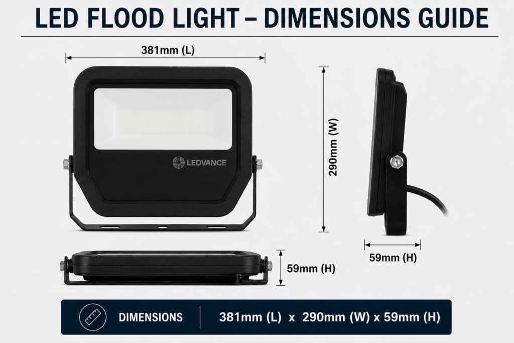 led flood light 110w