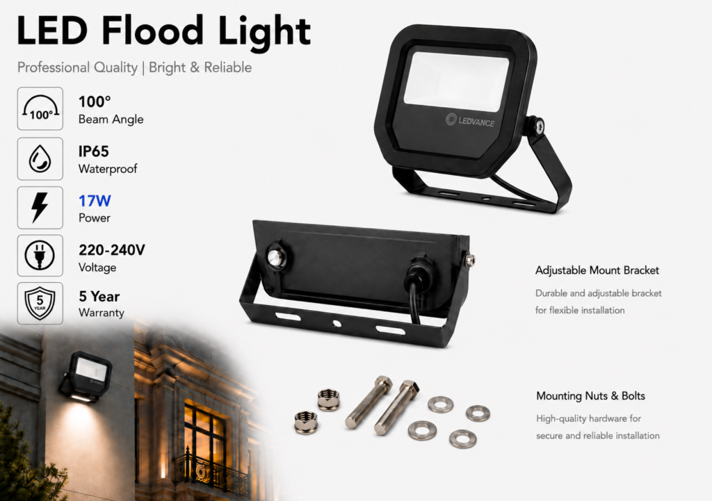 led flood light 17w