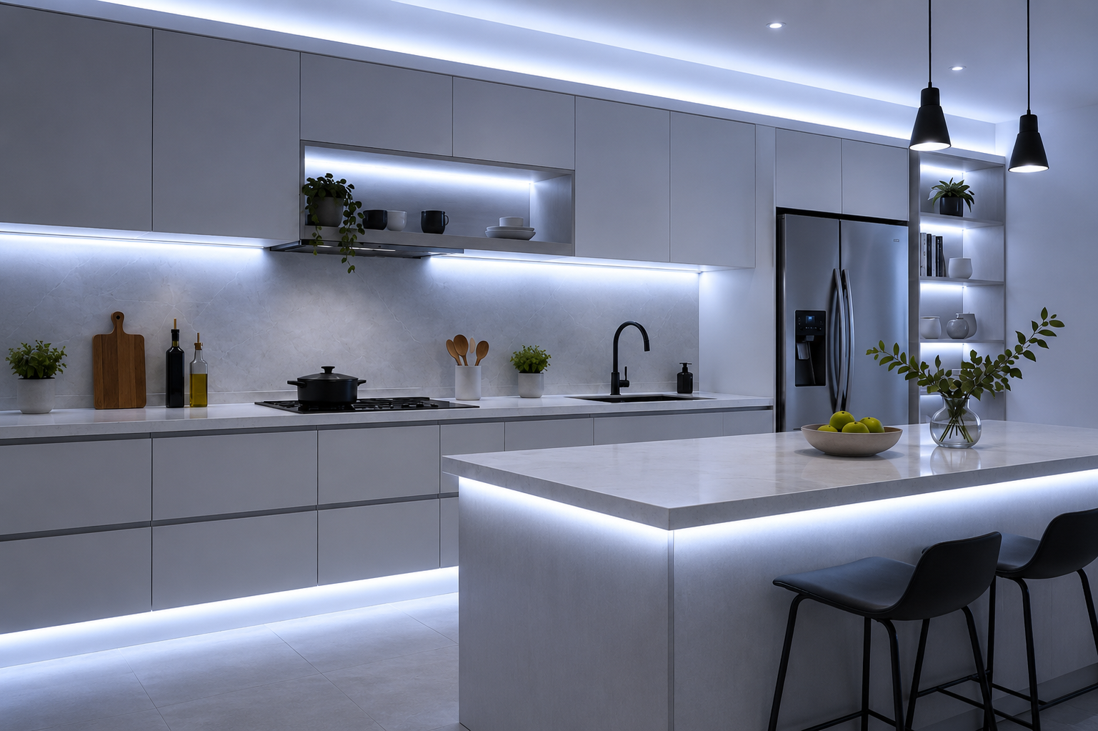 led strip lights / s strip / bendable / 12v / 5w/m / various colours / ip65 / 3 year warranty