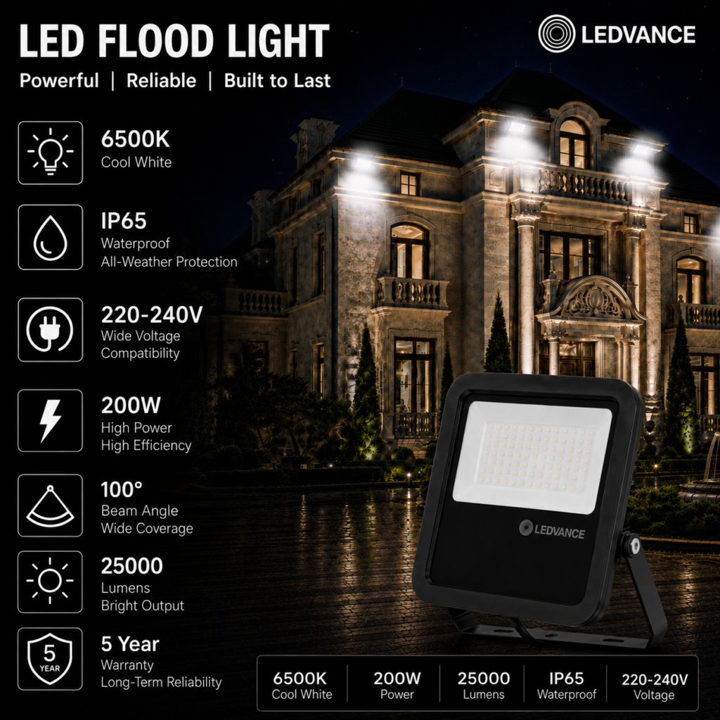 led flood light 200w