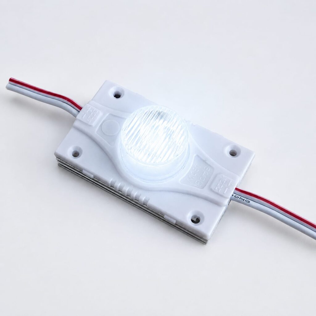 led module / edge lit / 12°×56° / 1.4w / 12v / 6500k white / 5 year warranty