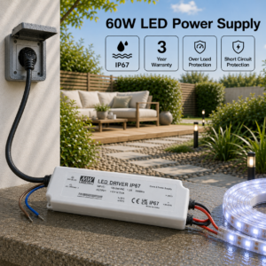 24v driver | power supply | transformer | 60 watt | 3 year warranty