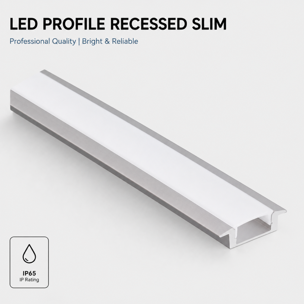 2m led profile slim (surface)