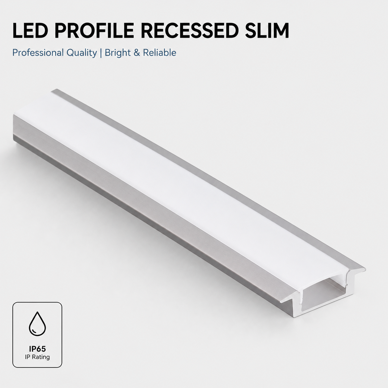 2m led profile slim (surface)