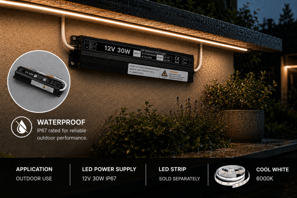 led power supply 30 watt 12 volt