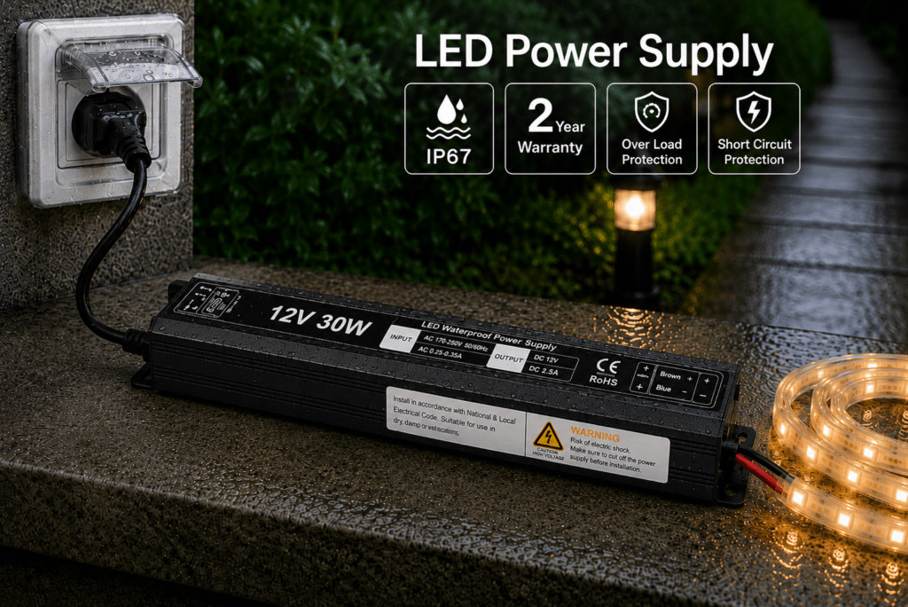 led power supply 30 watt 12 volt