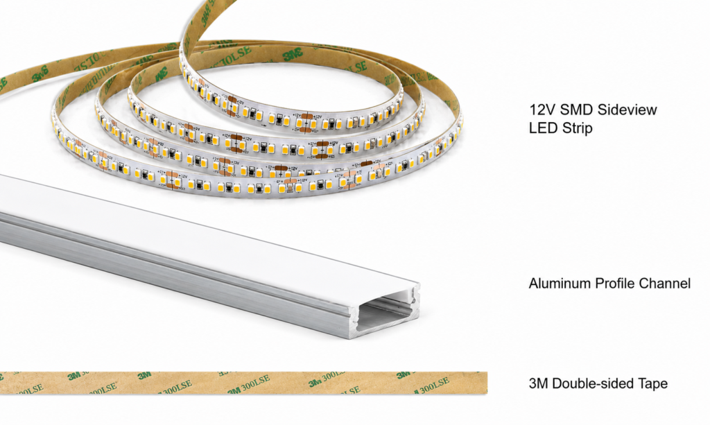 12v smd side view strip lights