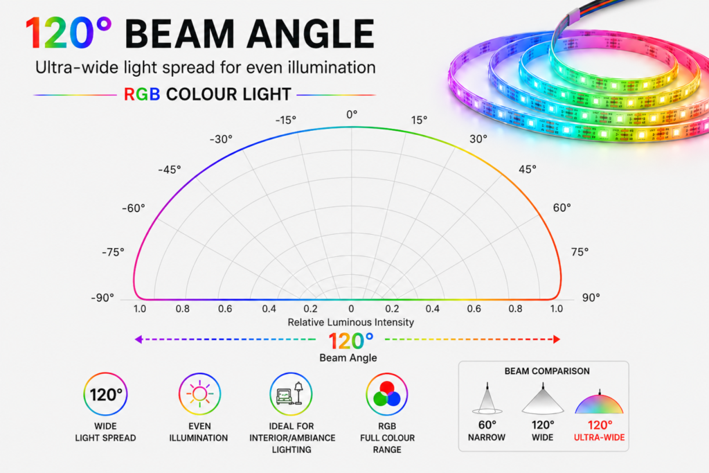 led strip lights / s strip / bendable / 12v / 6w/m / rgb colour changing / ip20 / 3 year warranty