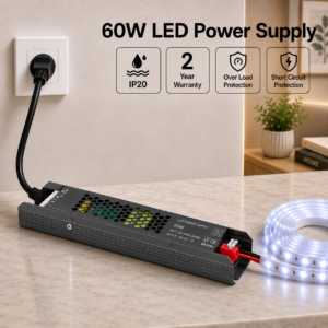 12v driver | power supply | transformer | 60 watt | 2 year warranty