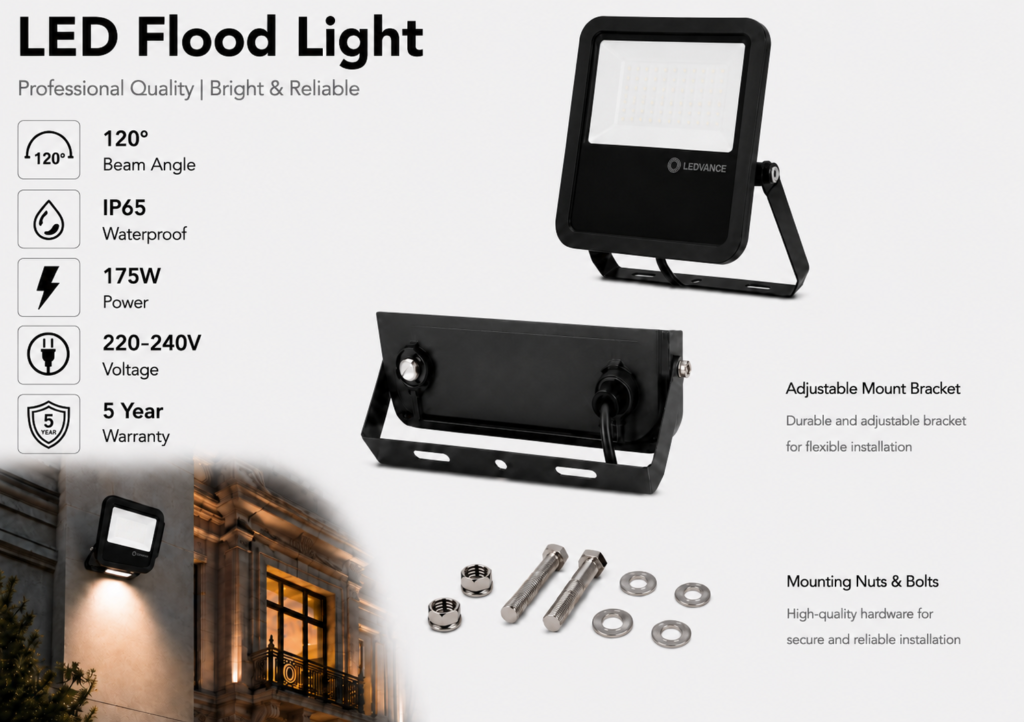 led flood light 175w