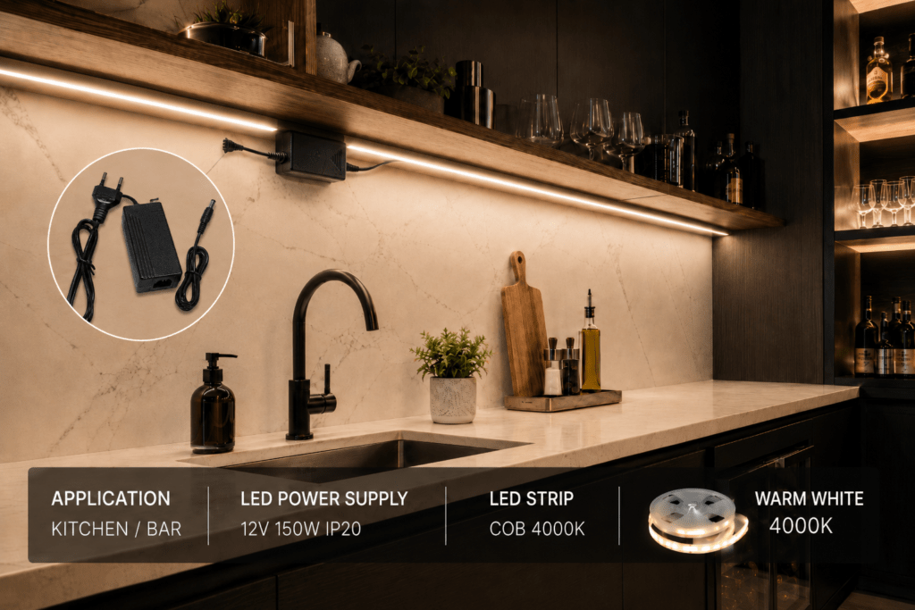 power supply 60 watt 12 volt plug & play