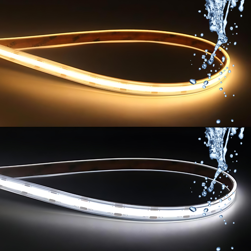 this is an image file showing LED Strip Light COB 24V Waaterproof