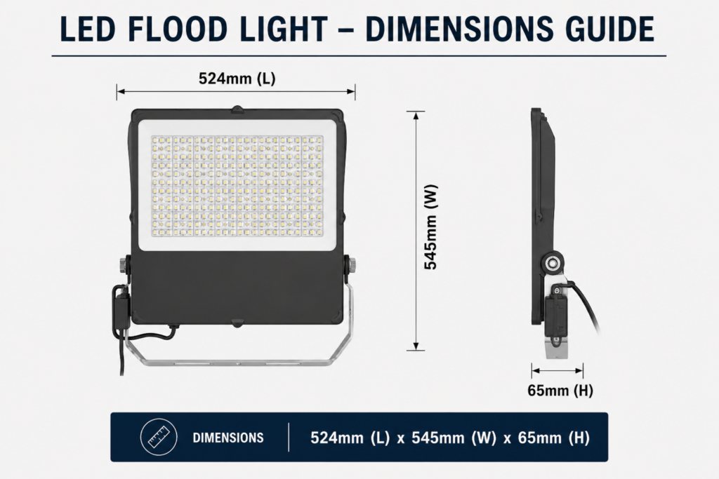 led flood light 500w