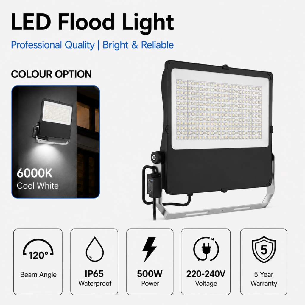 led flood light 500w