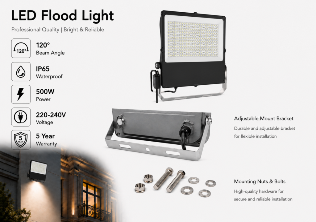 led flood light 500w