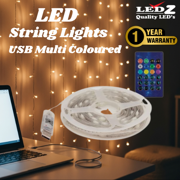 string light / led rgb usb / fairy lights with remote