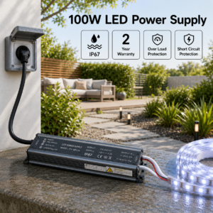 12v driver | power supply | transformer | 100 watt | 2 year warranty