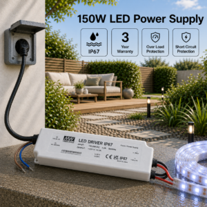 24v driver | power supply | transformer | 150 watt | 3 year warranty