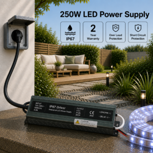 24v driver | power supply | transformer | 250 watt | 2 year warranty