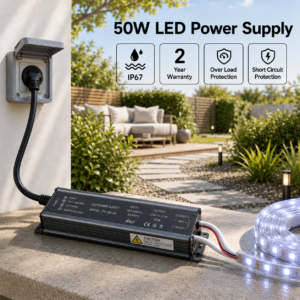 12v driver | power supply | transformer | 50 watt | 2 year warranty