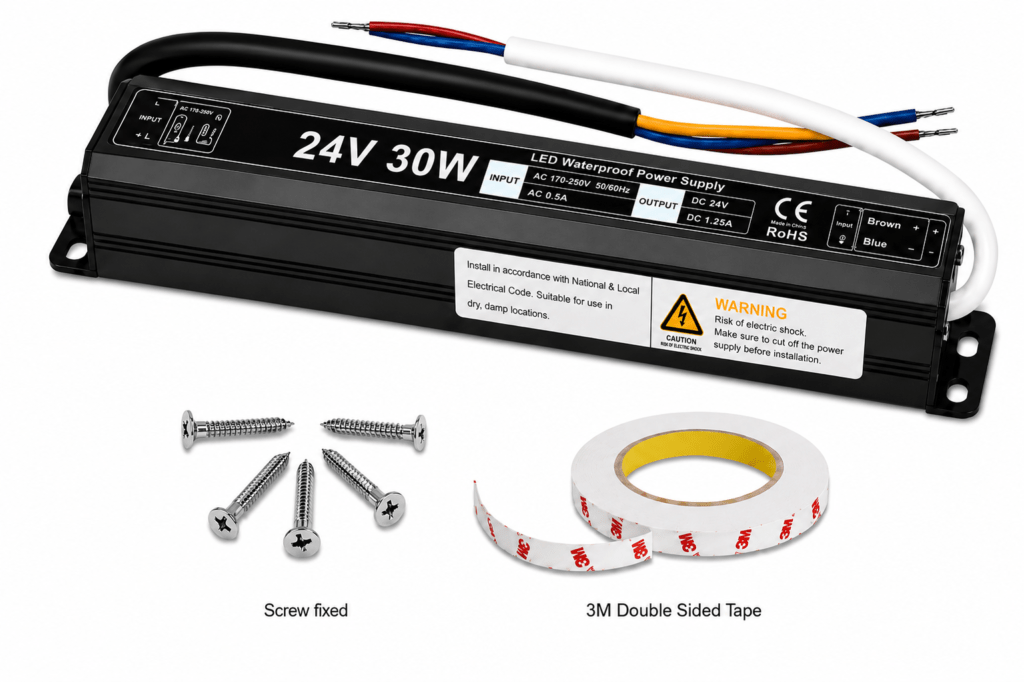 led power supply 30 watt 24 volt