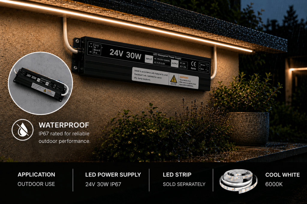 led power supply 30 watt 24 volt