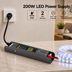 led power supply 200 watt 12 volt