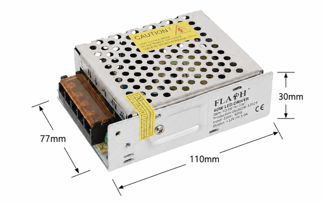 led power supply 60 watt 24 volt