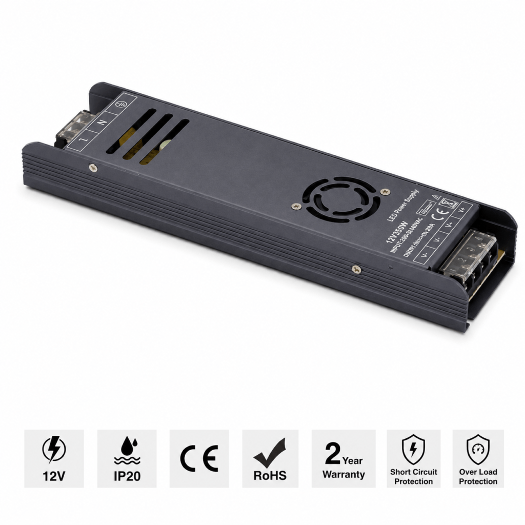 led power supply 350 watt 12 volt