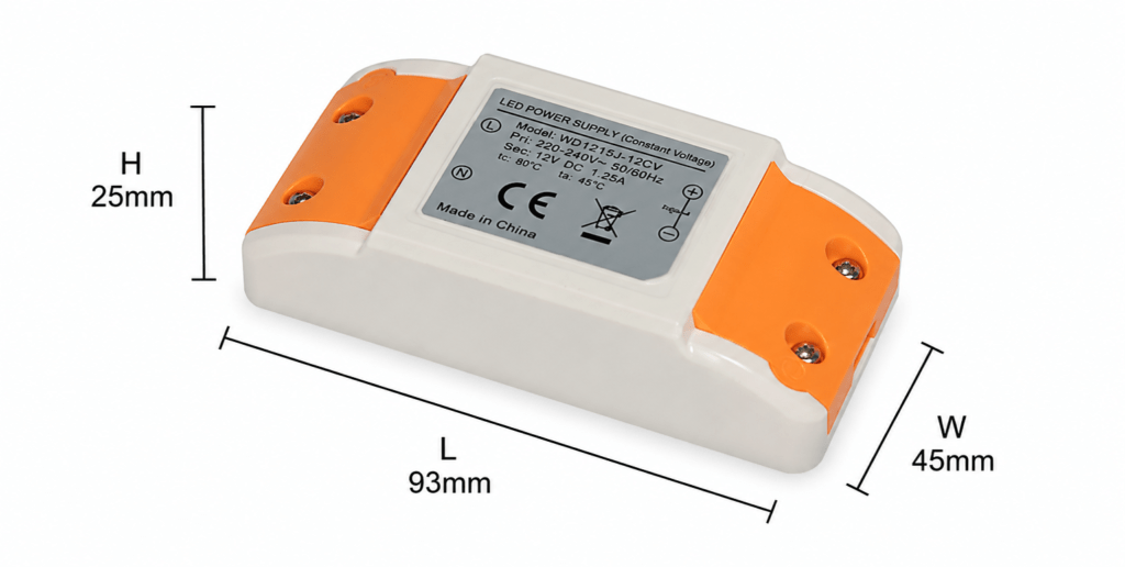 power supply 18 watt 12 volt