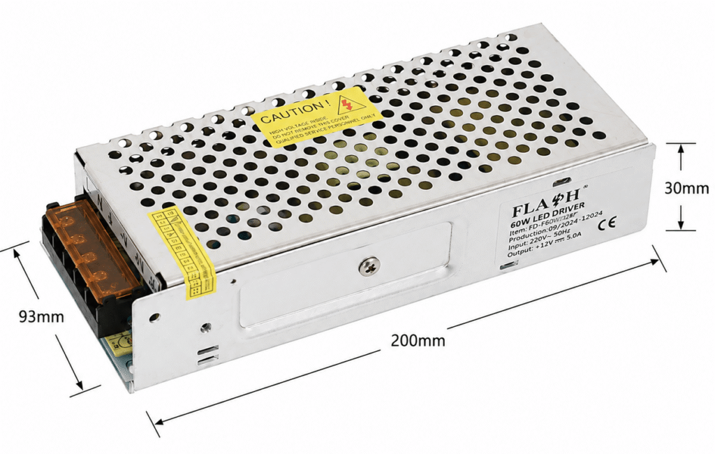 led power supply 120 watt 24 volt