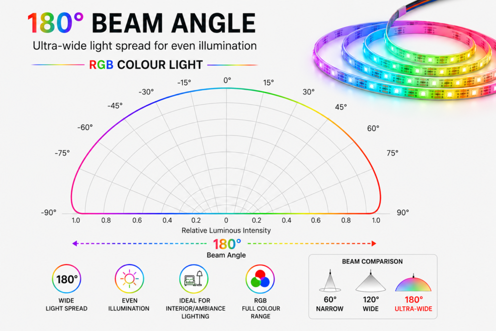 indoor led strip lights / cob / 24v / 14w/m / colour changing / ip22 / 5 year warranty