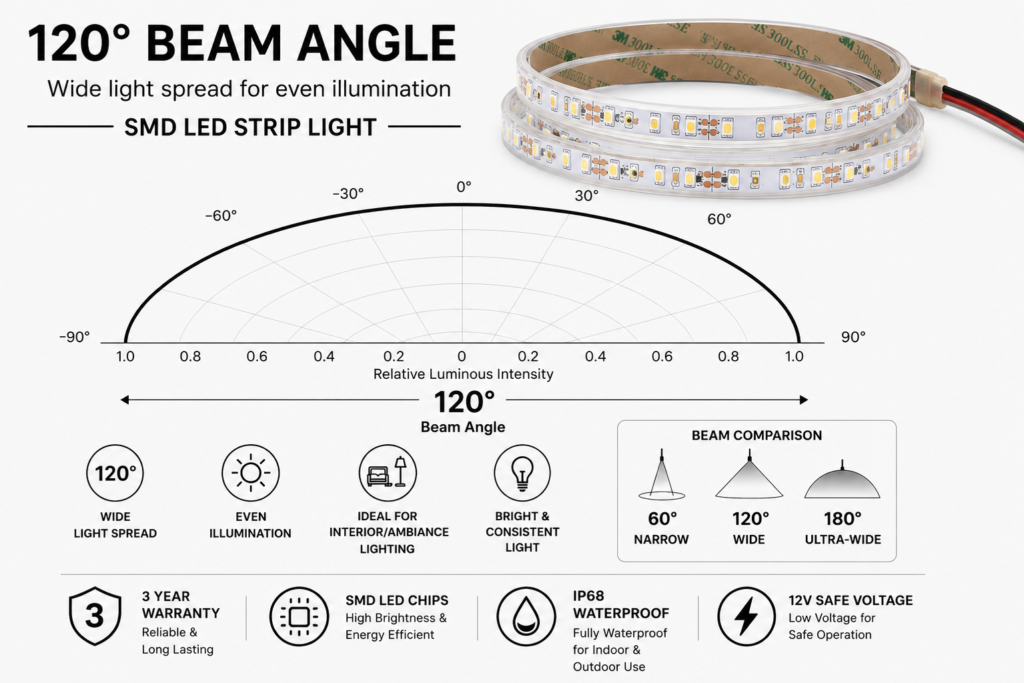 led strip light kit waterproof 12volt boats, camping & outdoor