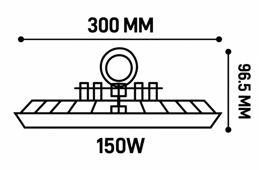 led hibay 150w prime g3 3cct range / 18 000lm / 3 year warranty