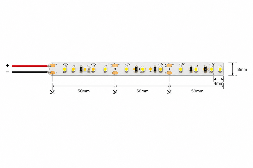 led strip lights / smd / 12v / 5.8w/m / 3000k / 4000k / 6000k / ip20 / 3 year warranty