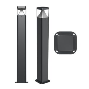 surface mount bollard 12w everest ip65 4cct