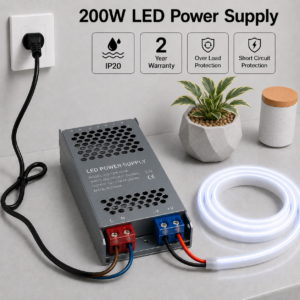 12v driver | power supply | transformer | 200 watt | 2 year warranty