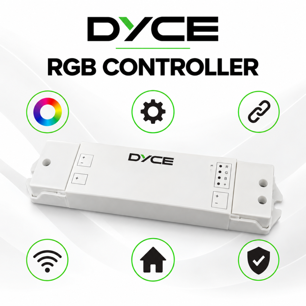 dyce rgb remote with 9 keys