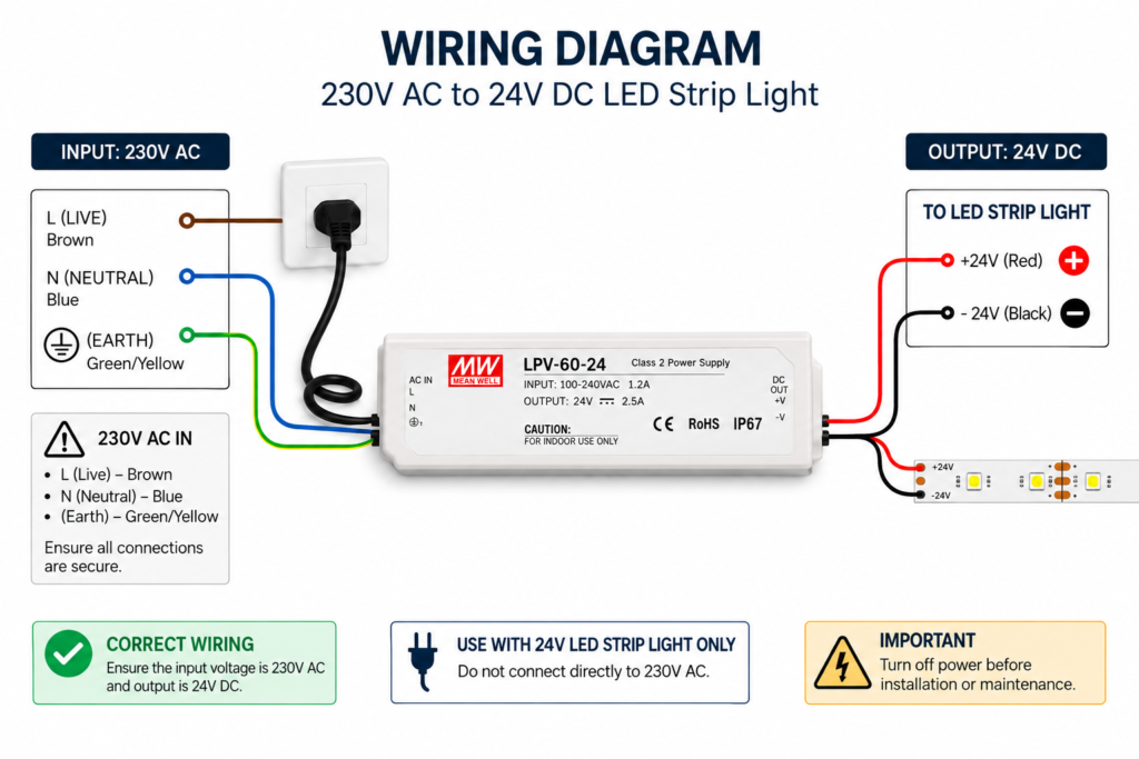 35w led driver power supply
