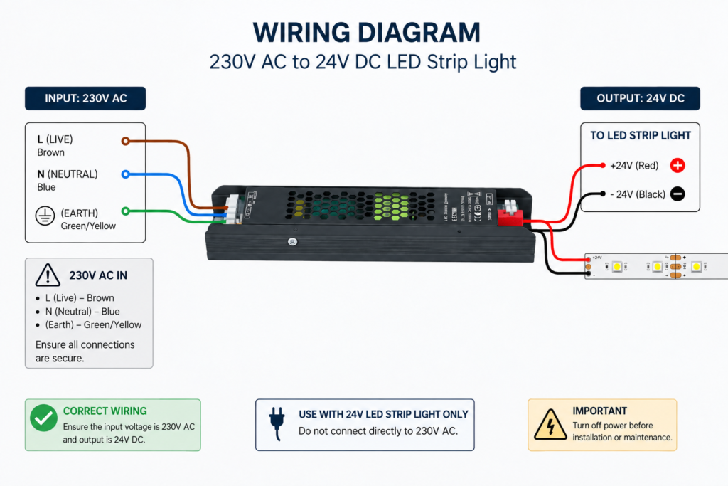 30w led driver power supply