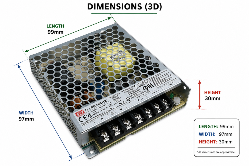 12v led driver | power supply | transformer | 75 watt | 5 year warranty