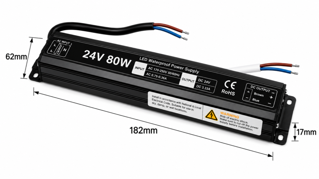 80w led driver power supply